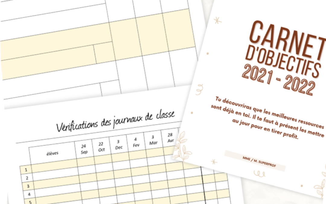 Mes outils pour organiser ton travail de titulaire / prof principal