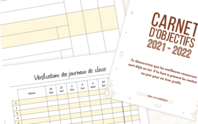 Mes outils pour organiser ton travail de titulaire / prof principal